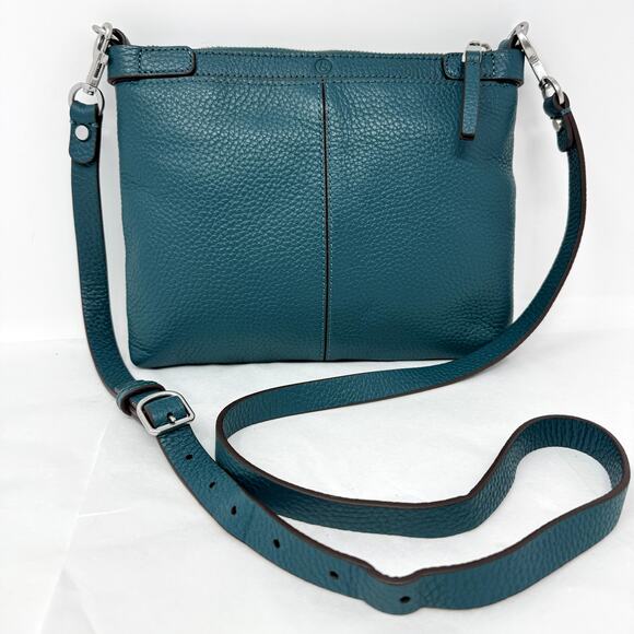 Treasure & Bond Handbags - Treasure & Bond Purse Crossbody Flat Hand Bag Boho Teal Detach/Adjust-able Strap